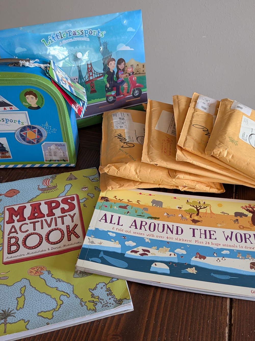 Little Passports World Edition Subscription Bundle + Geography Activity Books